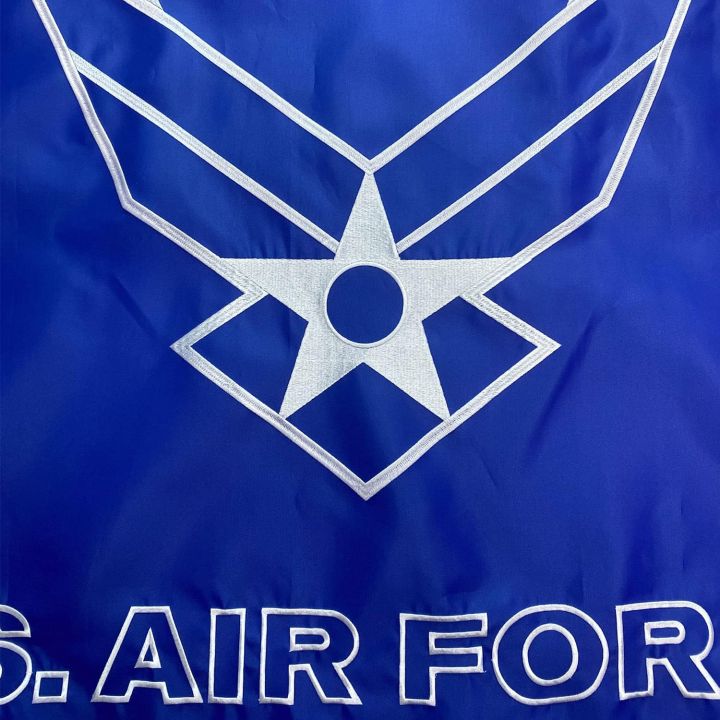 US AIR Force Flag 3x5 Ft Embroidered -Moderate Outdoor est Lasting ...