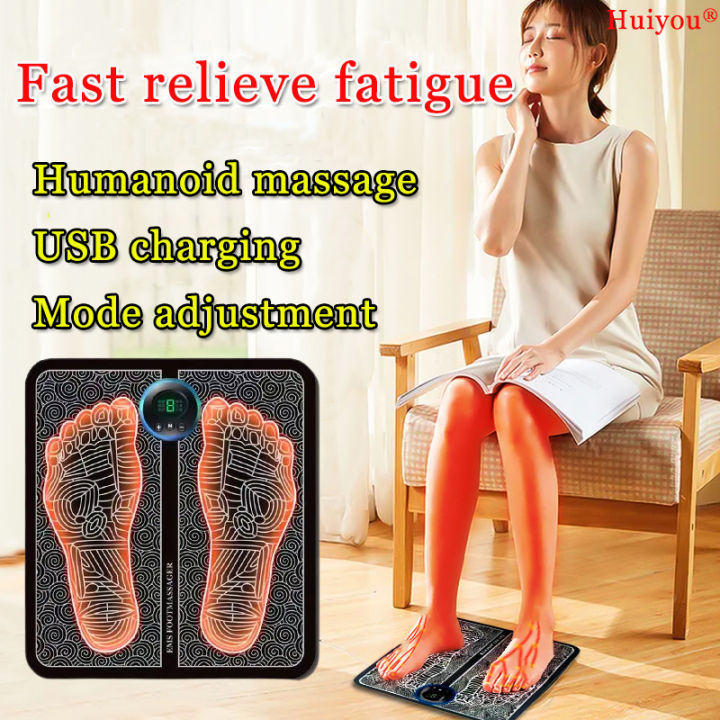 【Fast delivery】Effectively relieve fatigue/Ems foot massage original 6D