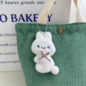 HOLLYII Pachacco Bag Pendant Cartoon Pendant Cartoon Plush Stuffed Plush Doll Keychain Lovely Cute Plush Keyring Backpack Decor