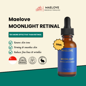 Maelove Moonlight Retinal Super Serum – Anti-Aging Collagen Renewal Acne Antibacterial Anti Wrinkles & Fine Lines & Night Repair | Gentle for Acne Prone & Sensitive Skin