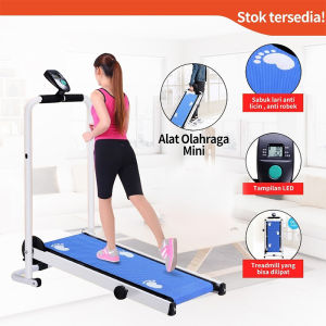 【Mini Treadmill 】- Alat Fitness Termurah / Treadmill Alat Fitness /  Treadmill Tanpa Suara Dalam Ruangan Multifungsi Treadmill / ebuy Treadmill  lipat