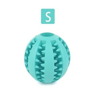 Dog Ball Toys IQ Treat Ball Food Dispensing Toys for Pet Tooth Cleaning Chewing Fetching