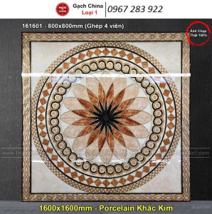 Gạch tranh trang trí đẹp hiện đại 3D