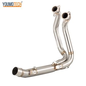 51MM Slip on For F900R F900XR 2020 2021 Motorcycle Full Exhaust System Modified Header Link Pipe Front Exhaust Pipe Middle pipe F 900R F 900XR Stainless Steel