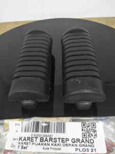 KARET STEP DEPAN BARSTEP GRAND KARISMA SUPRA X 125 MERK WIN