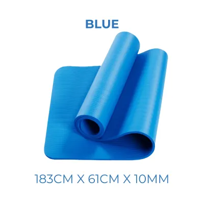 Thick Yoga Mat 10mm None Slip Anti-skid Sports Fitness NBR Thick Foam Exercise Yoga Mat