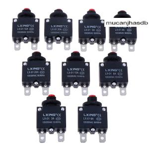 mucanjhasdb Ngắt mạch bảo vệ quá tải công tắc cầu chì 3A 4A 5A 6A 8A 10A 15A 20A 30A