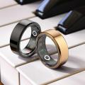 R02 Smart Ring Fitness Tracker Ring 5.0 Bluetooth-Compatible Sleep Monitor IP68 & 5ATM Waterproof Wearable for Android for IOS. 