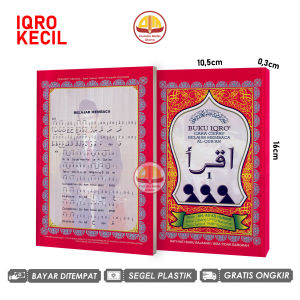 Buku IQRO Cara Cepat Belajar Al Quran Jilid 1 - 6  KECIL