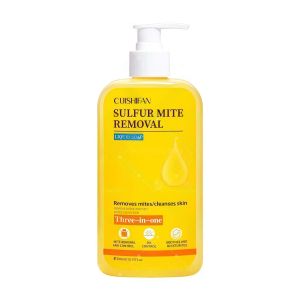 3-in-1 Sabun Sulfur Antibacterial Cleansing Sulfur Soap Mite Removal Body Wash Itch 300ML