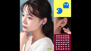 Mini Ear Stud Epoxy Mold Flower Mold for Making Living Room Craft Supplies DIY Brain Training Tool