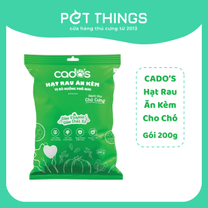 Thức ăn Cados Hạt Khô Rau Ăn Kèm Vị Bò Nướng Phô Mai Cho Chó