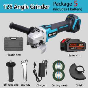 Cordless Angle Grinder Tools Grinding Disc Portable Wireless Rechargeable cut off machine woodwork Makita power tools