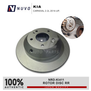 NUVO ROTOR DISC RR KIA CARNIVAL 2.2L 2014-UP NRD-KI411 58411-A9000 ( 1 PC )