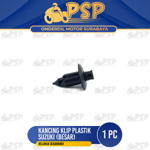 Kancing Klip Plastik Suzuki Besar M8 (Harga Per 1 PCS) - Baut Baud Body Klip Clip Rivet Plastik Sky