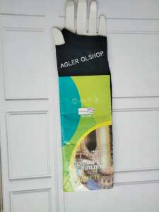 handsock/1 pasang manset jempol tipis bahan nilon/sarung lengan panjang wanita muslimah