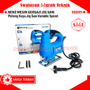 BENZ BZ8089 MESIN GERGAJI JIG SAW POTONG KAYU JIGSAW VARIABLE SPEED