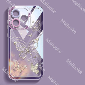 เคส OPPO A5 Pro 5G เคส โปรกผีเสื้อเจลลี่ใสเคสเกราะนิ่มกันกระแทกเคสมีช่องใสหนา