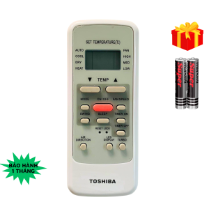 Điều khiển điều hòa TOSHIBA Mã 05 remote máy lạnh TOSHIBA - Tặng kèm pin - Điện Tử Phương Uyên