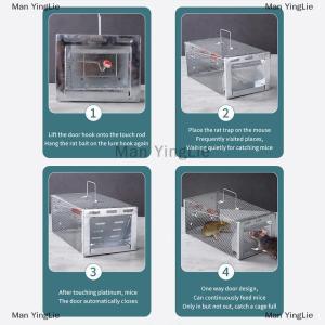 [COD] Man YingLie Multi-Catch Rodent Mouse Rat Cage Pest Control All Mice And Rat Can Fit In Mice Rodent Catcher Rat Cage