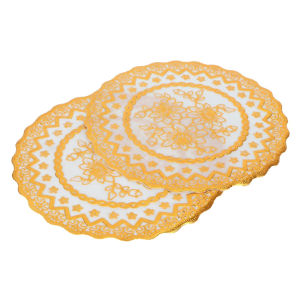 Flower Coaster Non-Slip Kitchen - Desk Protection Placemats Cup Coaster Aesthetic Personalized Heat Insulation Hot Stamping Dining Mat