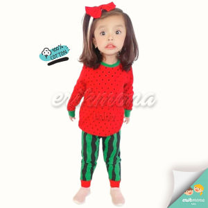 🍍baju piyama anak baju anak cowo cewe piyama bayi model semangka 3th 4th 5th🍍