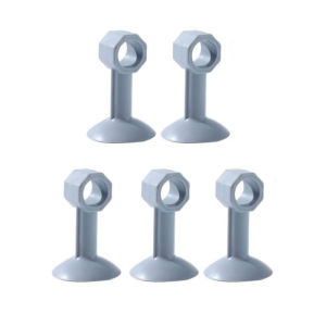 (5 Pack) Door Stoppers Wall Protectors From Door Knobs Suction Cup Door Bumpers for Wall Toilet Door Handle Stopper