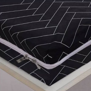 ANYA BEDDINGS | FOAM COVER WITH LONG ZIPPER I ALL SIZES AVAILABLE I ROYAL CANADIAN COTTON (PM FOR AVAILABLE DESIGN)