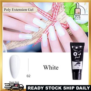 Poly Extension Gel 15ml | Quick Building Nail Gel for Dual Forms & Tips | Strong & Flexible Finish