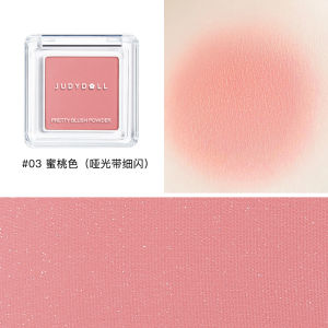 Blinkoo [100% Authentic] Judydoll 橘朵 Pretty Blush Powder Soft Matte Powder Face Makeup Long-lasting
