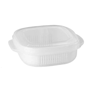 Efficient Clear PP Storage Box Microwaveable Lunch Box For Refrigerator Freezer Microwaves Lunch Containers