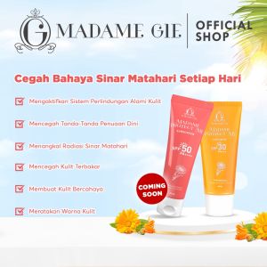 Juragan 47 - Madame Gie Protect Me Sunscreen SPF 30 PA+++ With Calendula - Skincare Sunblock