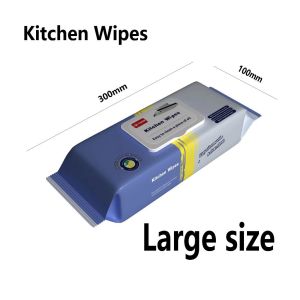 Kitchen Wipes 80 Sheets Wet Wipes No Decontamination And Grease Removal Tisu Basah Tisu Dapur 厨房湿纸巾-COZII