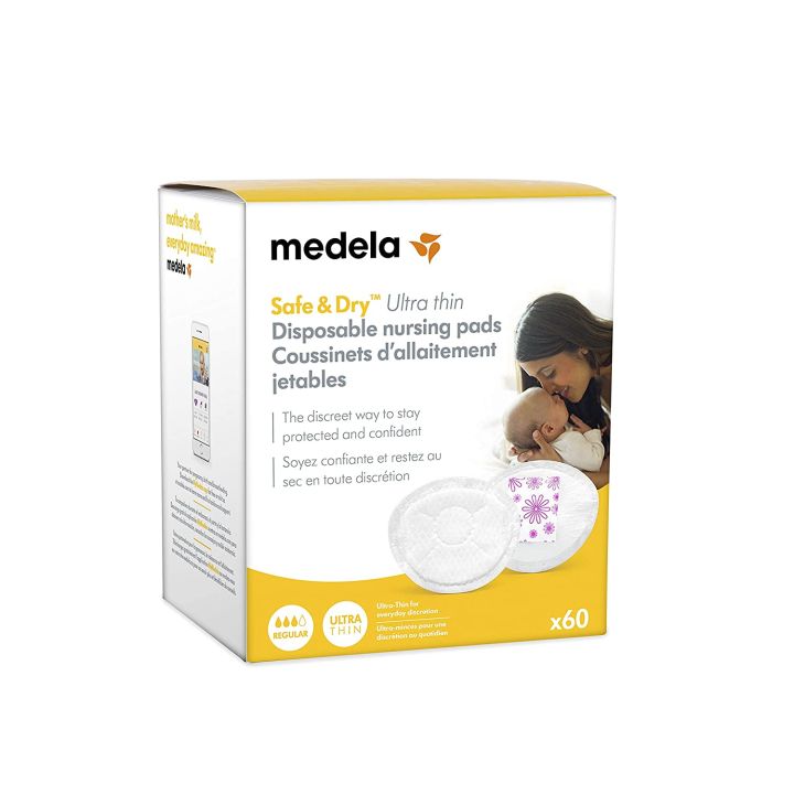 Medela Safe & Dry Ultra Thin Disposable Nursing Pads 60 Count Lazada PH