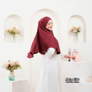 Jilbab Khimar Bilqis Hijab Fashion Hijab Syari HIjab Tutorial HIjab Murah Meriah Bergo French Khimar