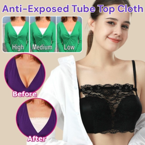 Chest Protection Anti-Exposure Tube Top Cloth Anti-slip Bottoming Tube Top Adjustable Lace Chest Covering Cloth