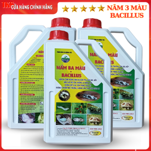 2 Lít NẤM 3 MÀU Ký Sinh Diệt Trừ Sâu Rầy Rệp Sáp Nhện Đỏ Bọ Cánh Cứng - An Toàn Sinh Học