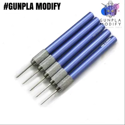 มีดเดินลาย ด้ามอลูมิเนียมสีฟ้า เบอร์ 0.2 0.4 0.6 mm