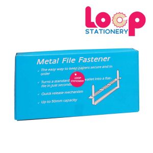 Paper Fastener White/ Colours / Metal 50pcs/box