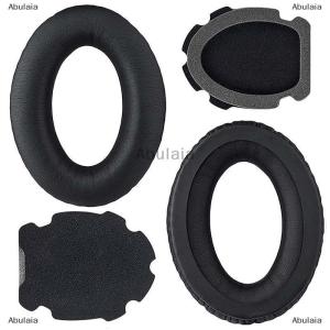 [COD] Abulaia แผ่นรองหูคุณภาพสูง1คู่แผ่นรองหูชุดหูฟังเบาะรองหูฟังอะไหล่ที่ครอบฟองน้ำเมมโมรี่โฟมนุ่มสำหรับชุดหูฟังการบิน Bose x A20 A10