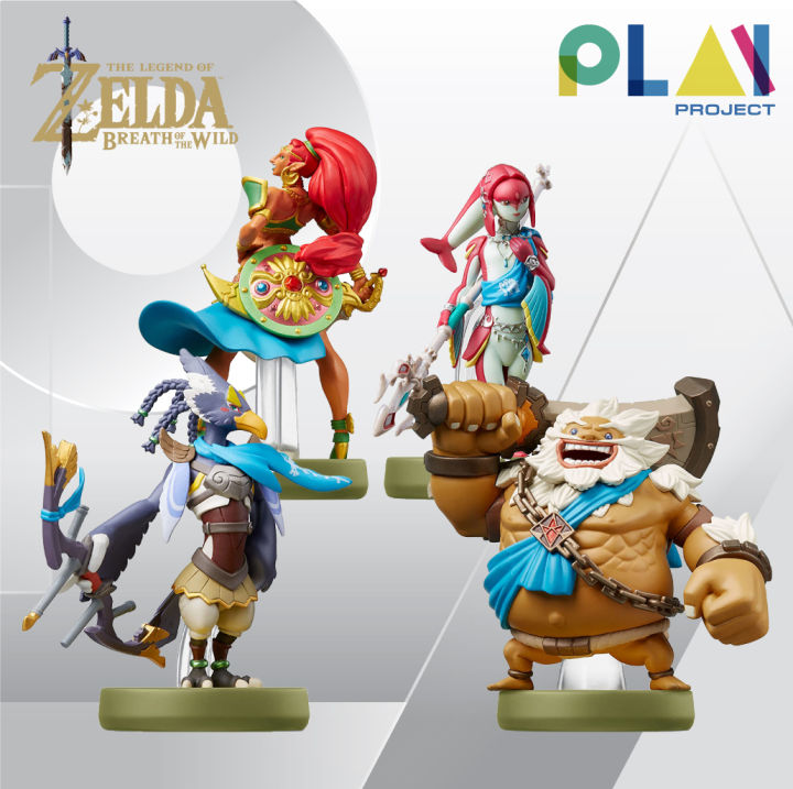 Amiibo Zelda Breath Of The Wild Verwenden Amiibo The Legend of Zelda Breath of the Wild Series : The Champions
