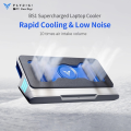 Flydigi BS2 BS2 Pro BS1 Laptop Cooling Pad Wind-Pressure Closed-Loop Turbo-Fan Dual Noise Reduction Intelligent Temperature Control 3-Angle Adjustable RGB Laptop Cooling Stand Wide Compatibility 15.6 inch-21 inch. 