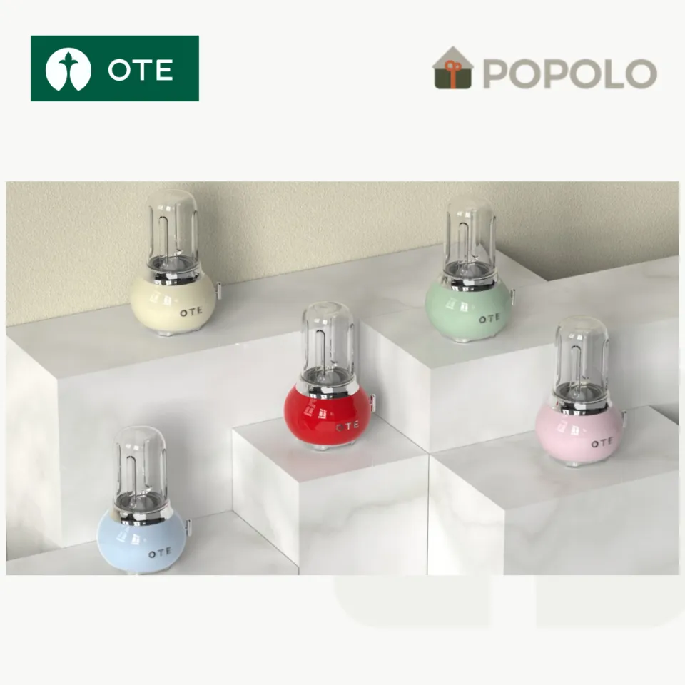 POPOLO【OTE】Portable Smoothie Blender Juicer Retro Premium Single