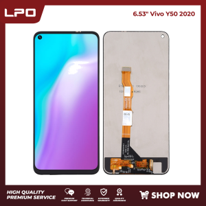 LPO Cellphone LCD 6.53 inches Compatible with Vivo Y50 1935 V1965A with Digitizer Replacement Fully Assembly
