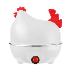 MNLXM Multi Function Single /Double Layer Cooking Tool EU Plug Chicken Shaped Egg Boiler Steamer Boiler Steamer Electric Egg Cooker Eggs Steamer Eggs Boiler