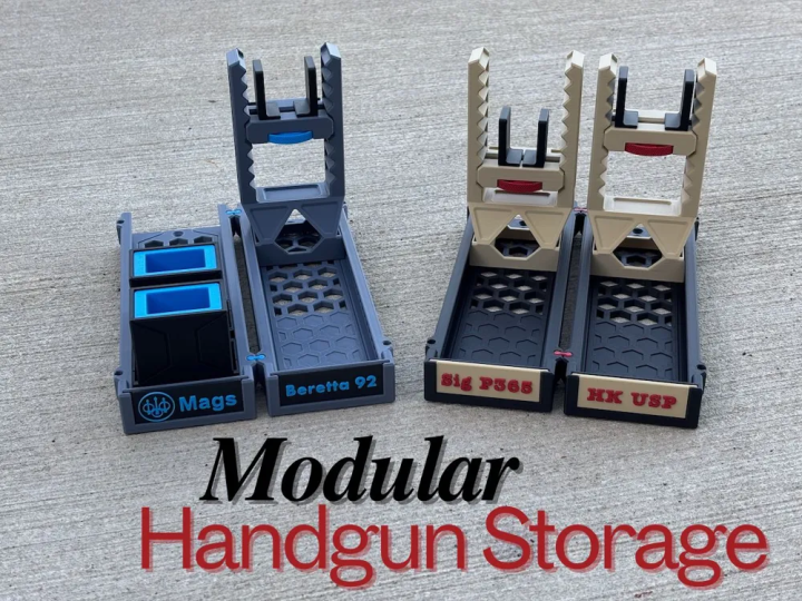 Modular Pistol Rack aka