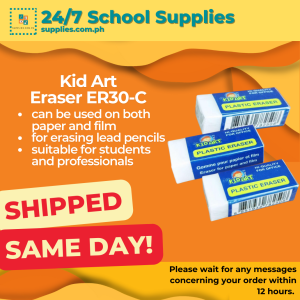 Eraser Kid Art Pencil eraser White eraser ER30-C High quality For office Eraser for paper and film kids student eraser