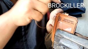 MURAH NAME TAG ID CARD KULIT FREE CUSTOM LOGO PERUSAHAAN BUMN PERTAMINA LOGO BANK DLL