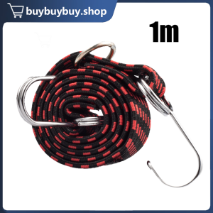 1/2m Baggage Cord With Hook Elastic Bike Luggage Strap Motorcycle Luggage Binding Rope For Bicycles