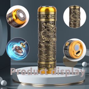 Máy Cạo Râu Kỹ Thuật Số Mini Dùng Ướt Và Khô Có Thể Sạc Lại Bằng Cổng USB Cho Nam